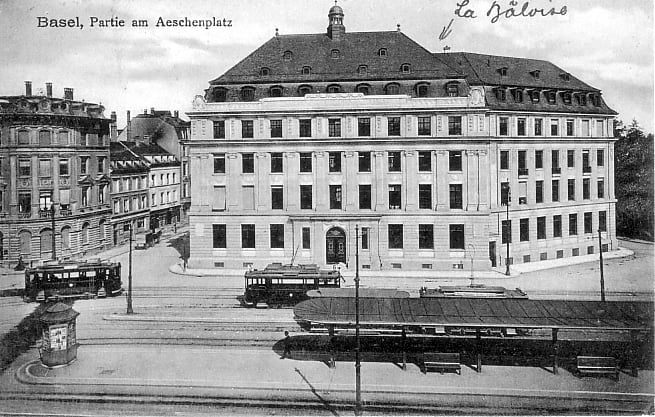 Aeschenplatz um 1915