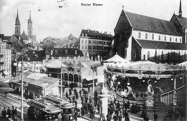 Barfüsserplatz um 1908