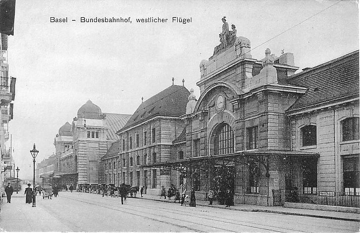 Centralbahnstrasse um 1908
