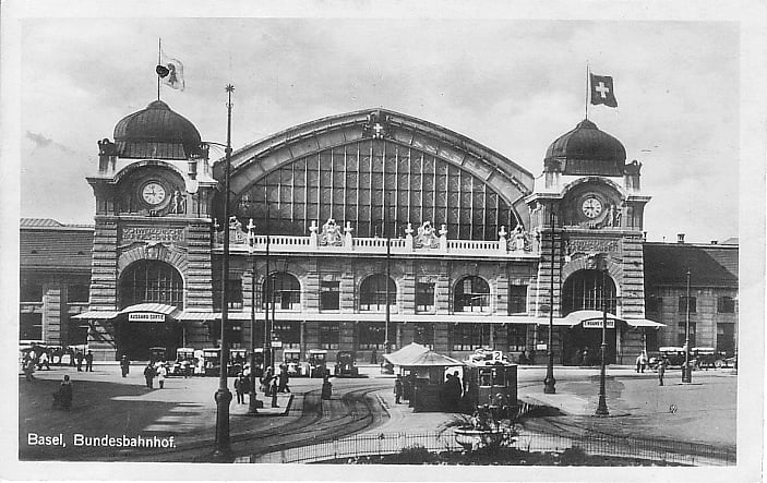 Centralbahnplatz um 1925