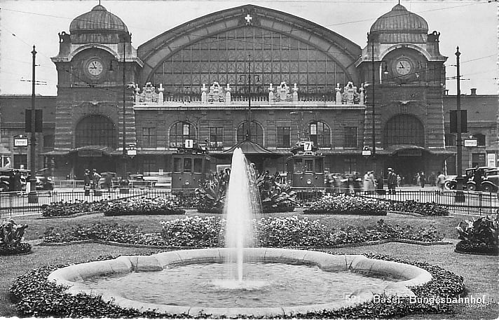 Centralbahnplatz um 1935
