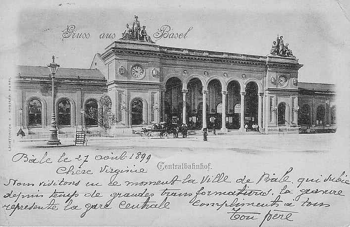 Centralbahnhof um 1898