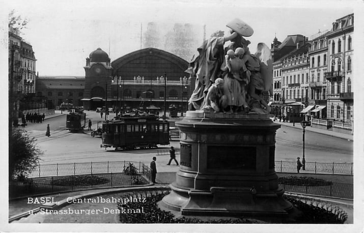Centralbahnplatz um 1927