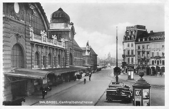 Centralbahnstrasse um 1925