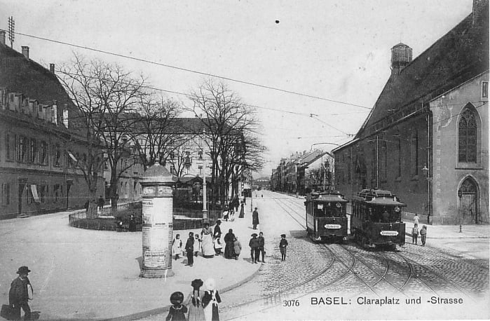 Claraplatz um 1905