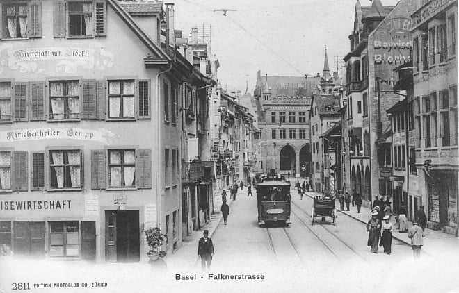 Falknerstrasse um 1900