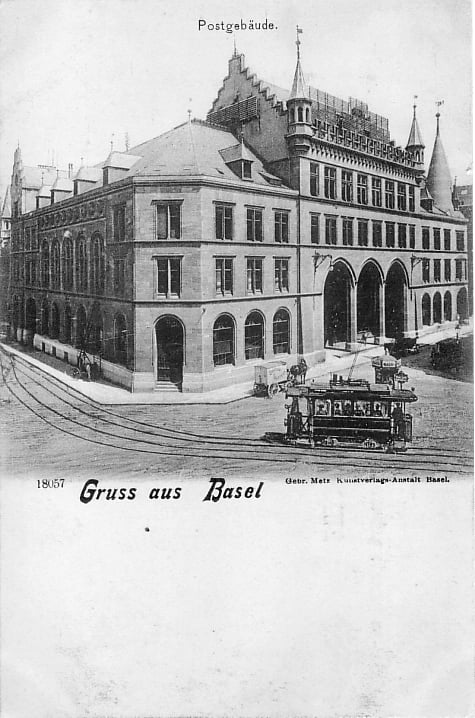 Hauptpost um 1901