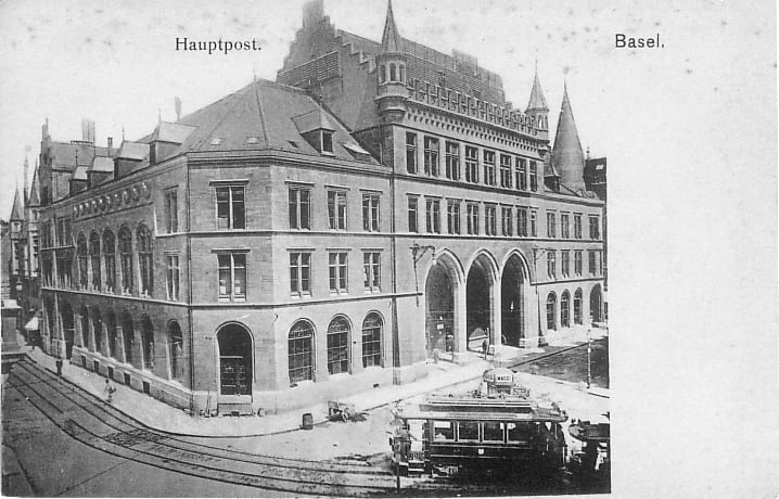Hauptpost um 1905