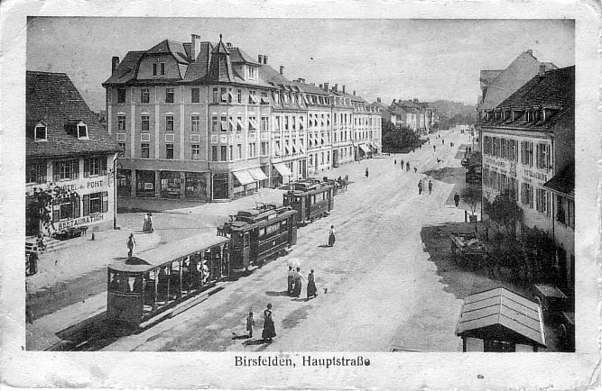 Hauptstrasse um 1913