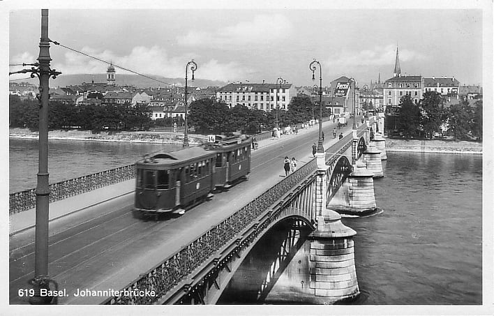 Johanniterbrücke um 1930