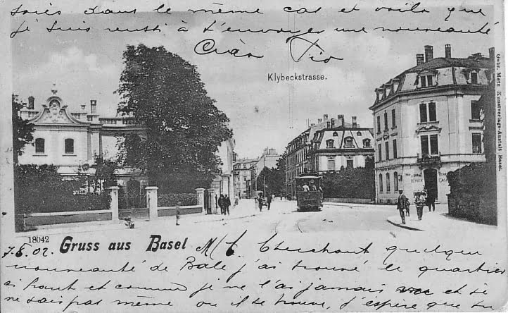 Klybeckstrasse um 1900