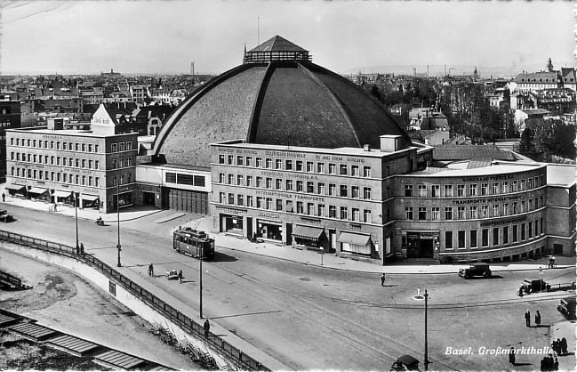 Markthalle um 1928