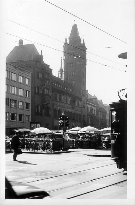 Marktplatz um 1965