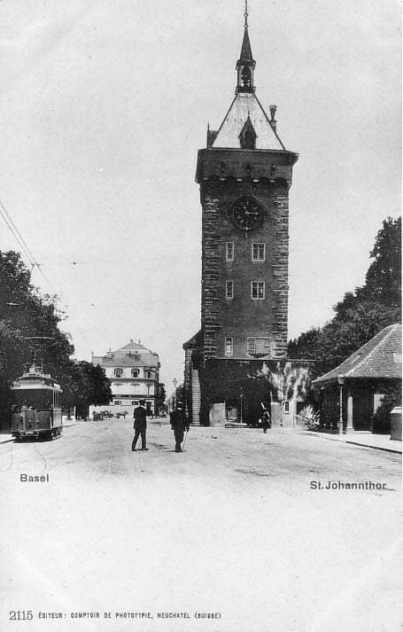 St. Johanns-Tor um 1901