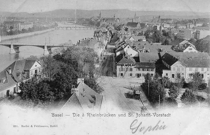 St. Johanns-Vorstadt um 1900