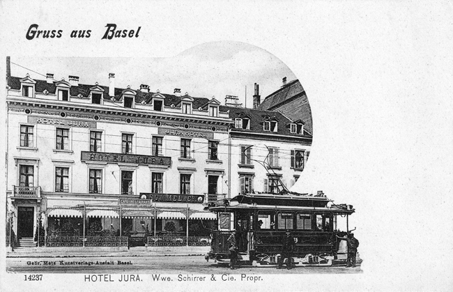 Centralbahnplatz um 1901