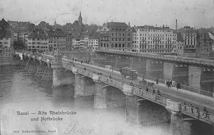  Provisorische Brücke 1903
