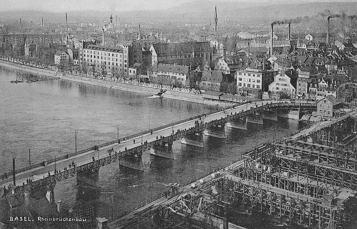 Provisorische Brücke 1904