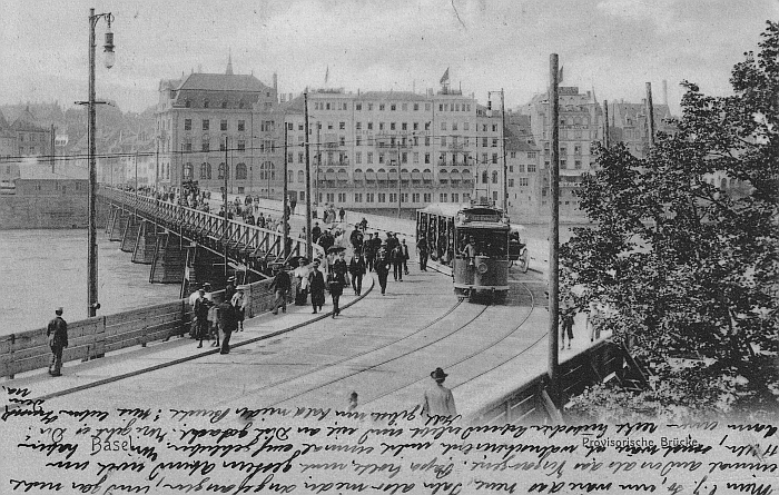 Provisorische Brücke 1903
