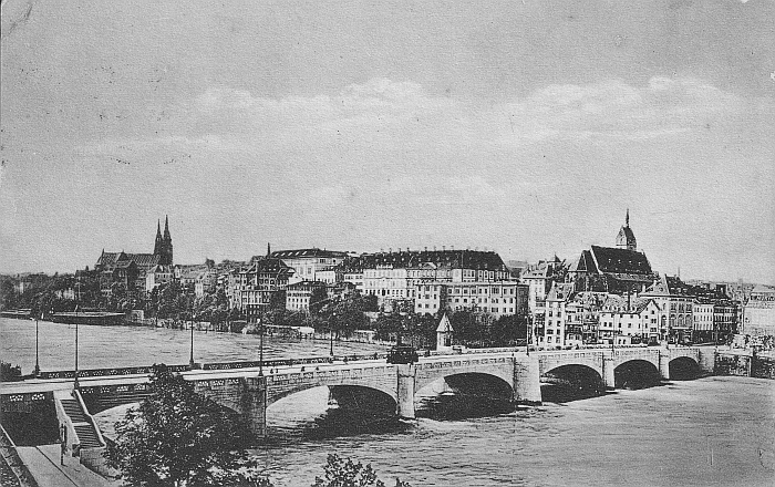 Mittlere Brücke um 1910