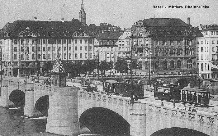 Mittlere Brücke um 1922