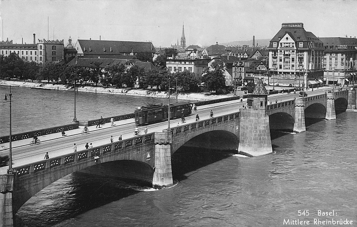 Mittlere Brücke um 1938