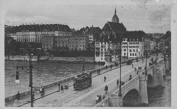 Mittlere Brücke um 1915