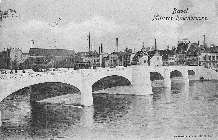 Mittlere Brücke 1905