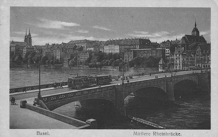Mittlere Brücke um 1920