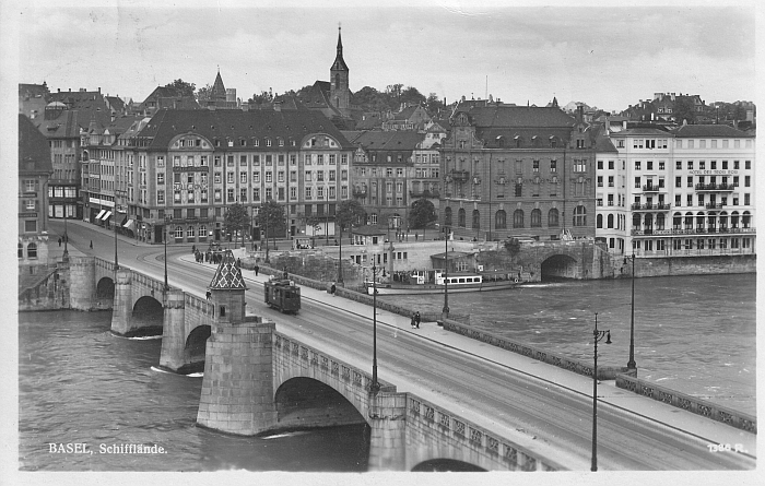 Mittlere Brücke um 1928