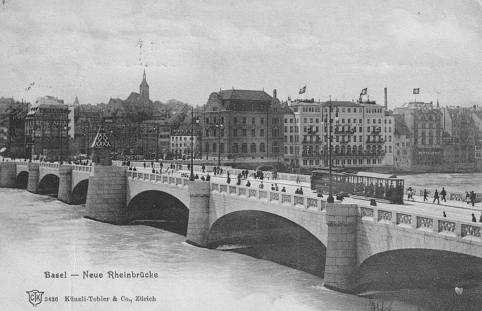 Mittlere Brücke um 1906