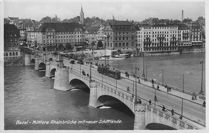 Mittlere Brücke um 1926