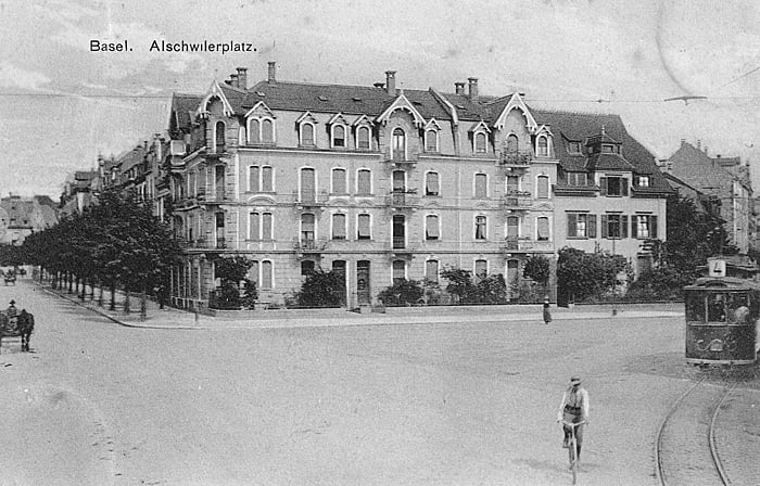 Allschwilerplatz um 1915