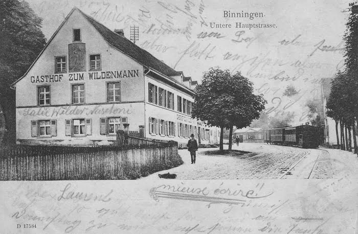 Untere Hauptstrasse um 1900