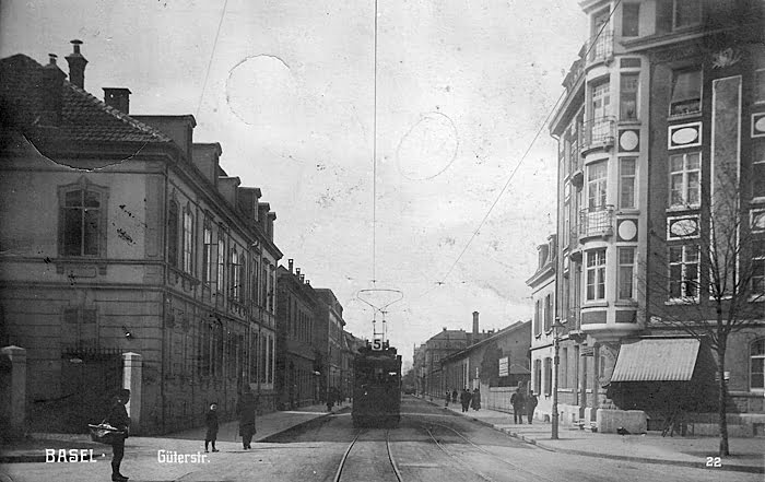 Güterstrasse um 1909