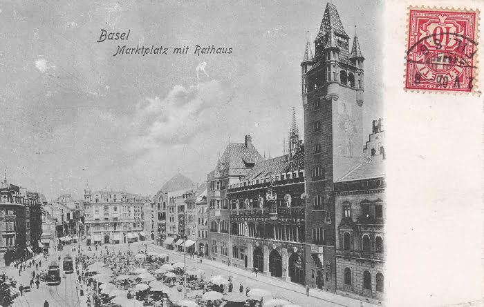 Marktplatz um 1904