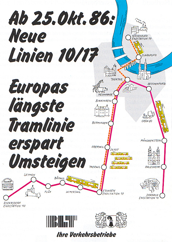 Längste Tramlinie Europas