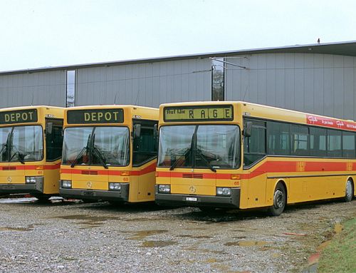 Rollmaterialbestand Bus